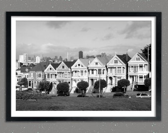 The Painted Ladies - "Postcard Row" in San Francisco