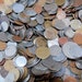 Mixed World Coins Currency-Various BENT, BRUISED, DISCOLORED