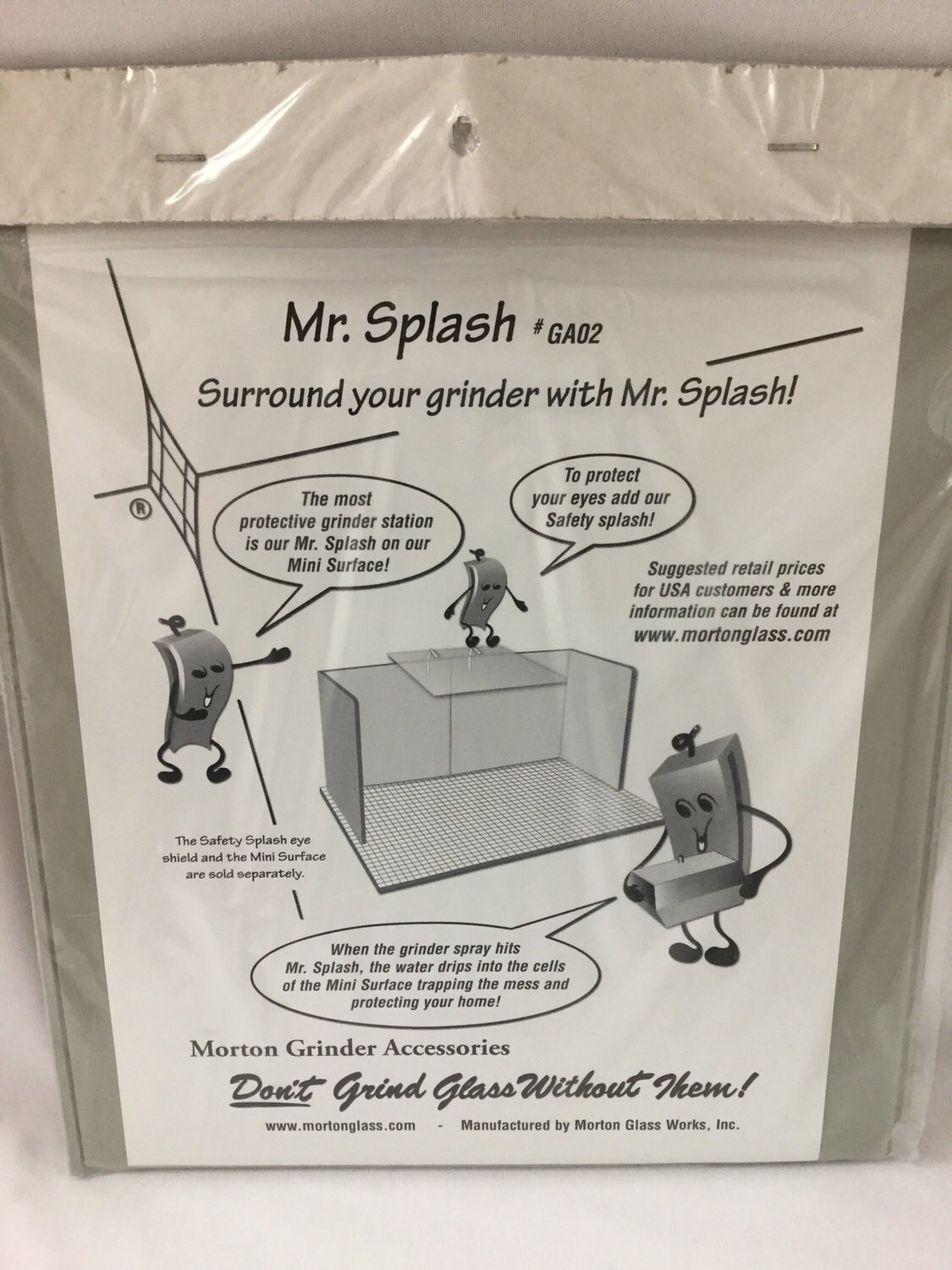 Morton Mr Splash Grinder Surround Guard Grinder Guard