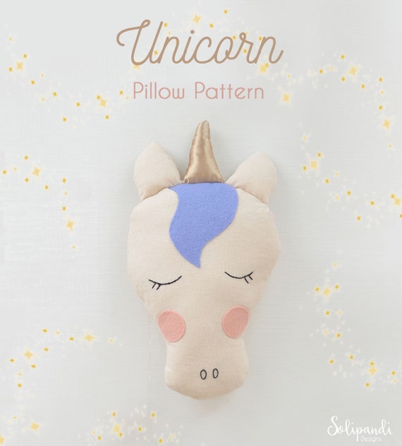 coussin DIY licorne