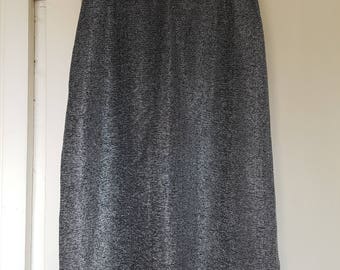 70s lurex disco skirt