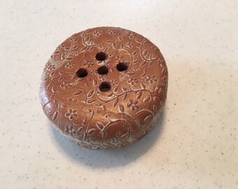 Lavender Sachet Pottery Pillow with Sachet – Rust Floral