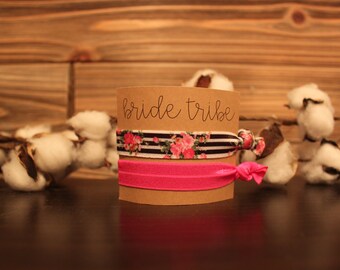 Bride Tribe Hair Ties