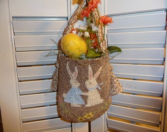 Little Bunnies Punch Needle Pocket Pattarn