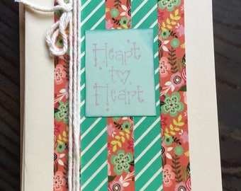 Set of 10 handmade cards with envelopes