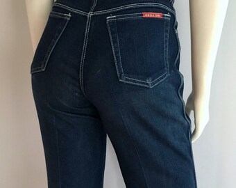Vintage Women's 80's Braxton Jeans, High Waisted, Tapered Leg, Denim (M)