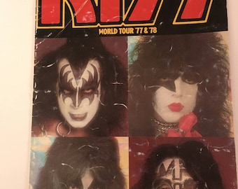 KISS 1977-78 Love Gun Tour book