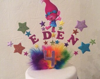 princess Poppy troll cake topper / centre piece
