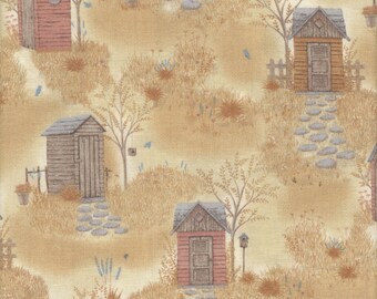Japanese cotton, Taupe Fabric, DAIWABO CF13070S-B