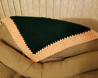 Baby granny square afghan