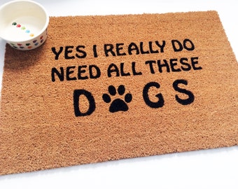 WELCOME DOODS//Door Mat/Goldendoodle/Labradoodle/Dog Gift/Dog