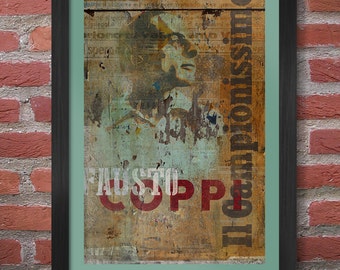 Fausto Coppi Poster Print