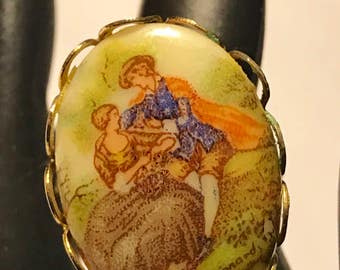 Victorian Ring Costume Jewerly