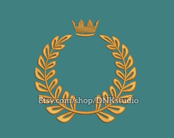free pes embroidery designs 4x4 crown