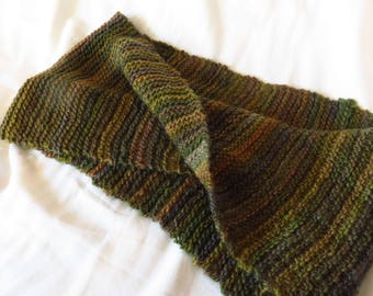 Fertile Ground - Handspun, handknit cowl