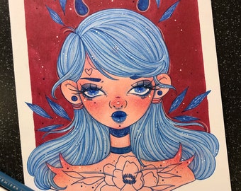 Marker sketch