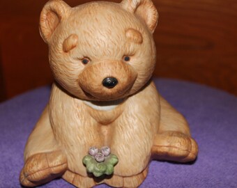 Vintage porcelain Bear, Figurine