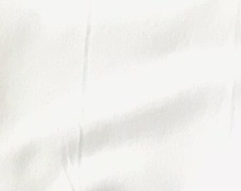 Off White - 10oz cotton/lycra knit fabric - 95/5 cotton/spandex jersey knit - By The Yard