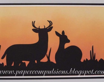 Wildlife Silhouettes SVG's, Cut Files, and Templates