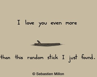 I Love You Even More Greeting Card