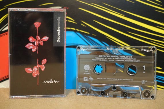 Violator by Depeche Mode Vintage Cassette Tape