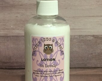 Hand & Body Lotion - So Lovely 8oz