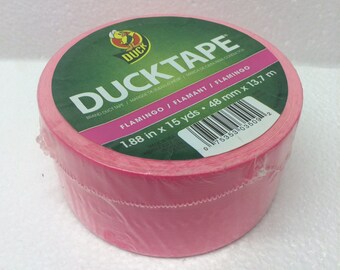 Neon Flamingo Pink Duck Tape Duct Tape Roll 15 yards Hot Pink