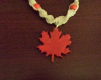 Canadian Maple Leaf Necklace