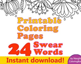 Adult coloring book 58 PRINTABLE Coloring Pages Adult