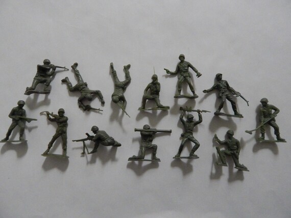 vintage army men