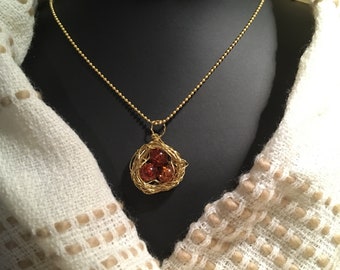 Birds Nest Necklace