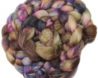 Donut Shop - hand-dyed superwash Merino, bamboo, nylon (4 oz.) combed top