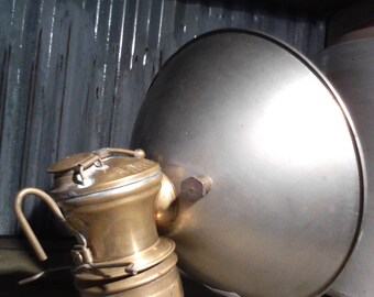 Antique acetylene coal-mining Lantern