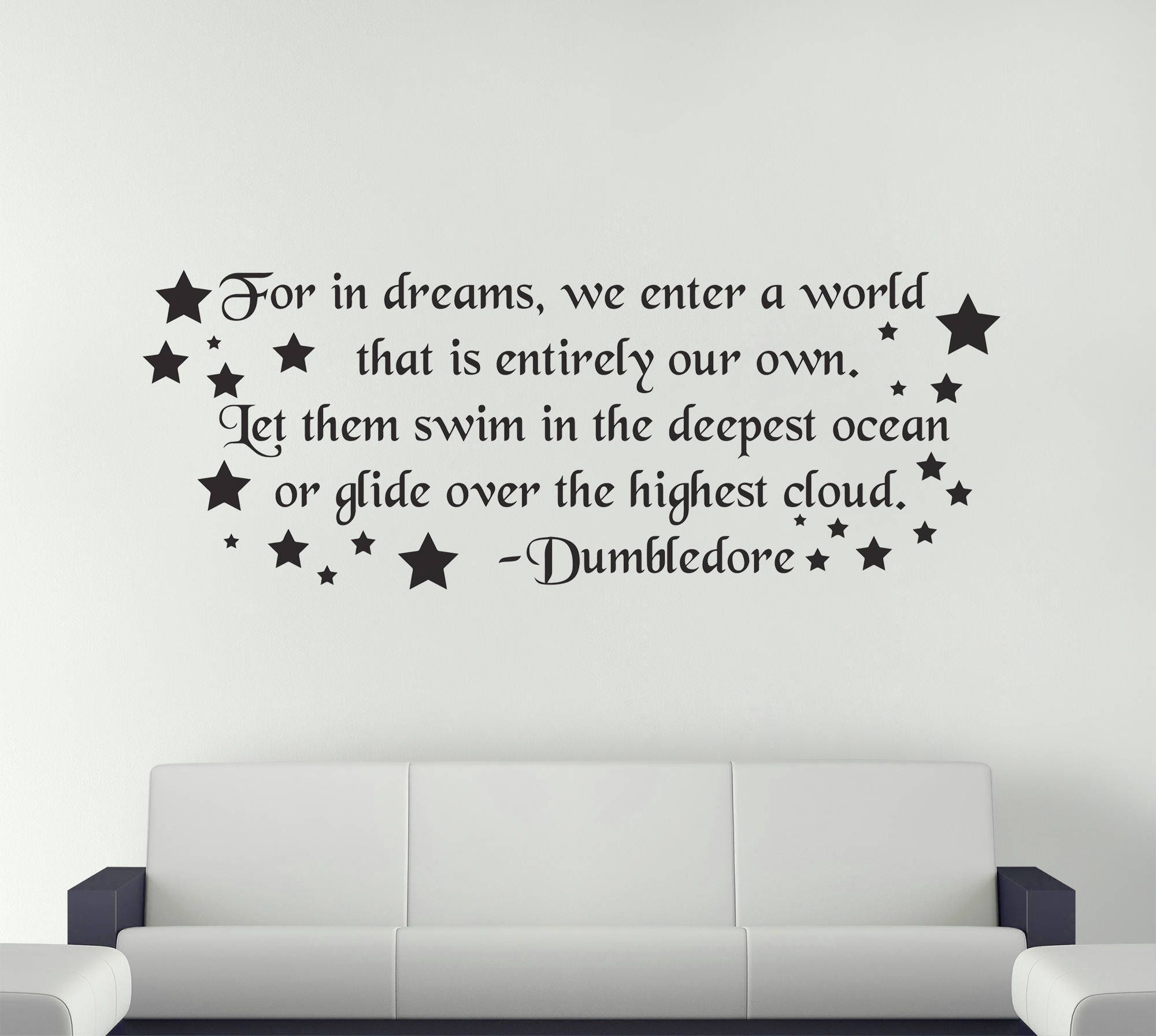 Download Dumbledore Quote Harry Potter Print Inspirational Quote