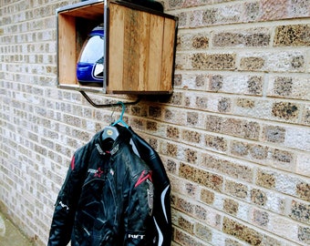 Motorcycle gear storage