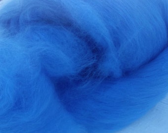 Superwash Merino, Turquoise Batt 8oz CP8