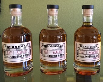 Will you be my Groomsman - Wedding Groomsman Liquor Labels - Will you be my Best Man - Groomsmen Labels - Whisky Labels