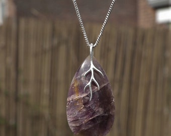 Super 7 pendant with sterling silver bail