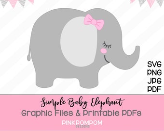 Free Free Baby Shower Elephant Svg 920 SVG PNG EPS DXF File