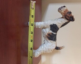 Wire fox terrier figurine #7733