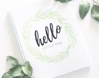Baby Book | Modern Baby Album, Baby Journal, Gender Neutral, Baby Shower Gift, Scrapbook, Baby Boy, Baby Girl, Pregnancy Journal