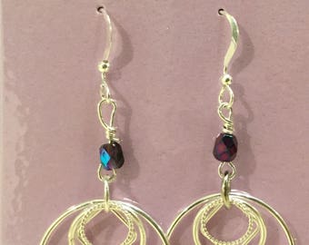 Sterling Silver Hoop Earrings