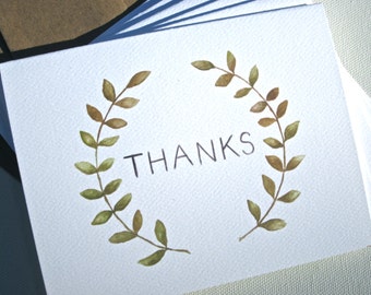 THANKFUL Note Cards, Set of 6