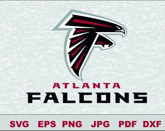 Atlanta falcons svg | Etsy