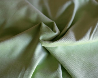 Cotton Featherwale Lime Green Corduroy: 1 Yard