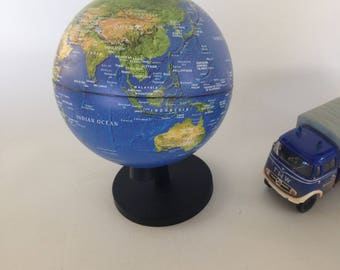 Vintage globe, Stellanova globe, non iluminated globe, small world globe, gift for him