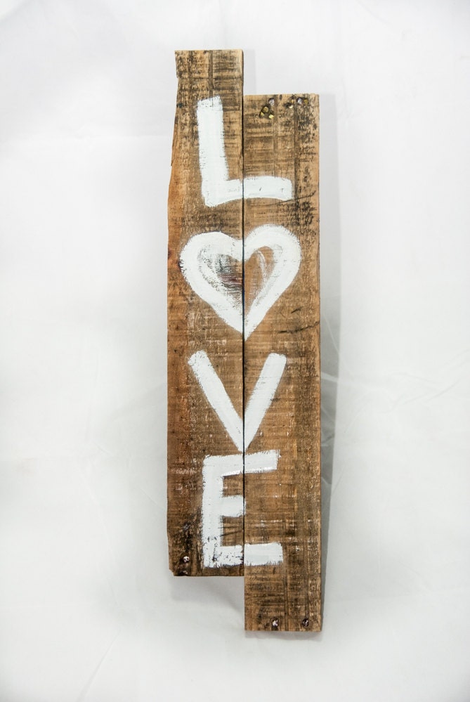 Rustic Love Sign Shabby Chic Decor Wall Rustic Love Sign Shabby Chic Decor Wall