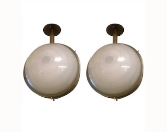 Pair of Sergio Mazza for Artemide Sconces Ceiling Wall Lights