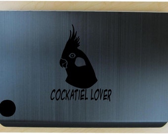 Cockatiel parrot decal