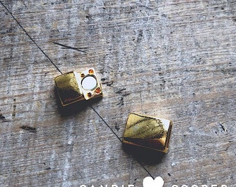 6mm Magnetic Bright Gold Clasp - DIY Jewelry